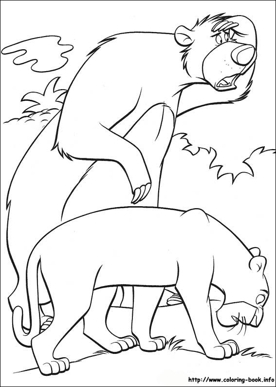 Jungle Book coloring picture